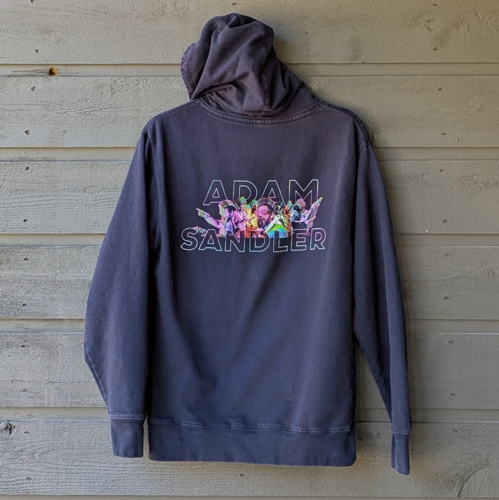 Adam Sandler The I Miss You Tour Hoodie Sweatshirt Black Unisex Small